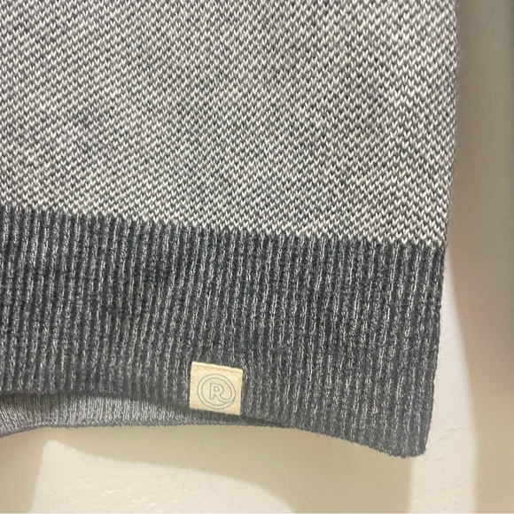 NWT Sweater Marine Layer RE Spun Men's Gray Color Long Sleeve Size M. - Picture 4 of 12